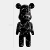 Statues & Sculptures Table Top|Floor Standing^Aero Bear 50cm Black Resin Indoor Sculpture