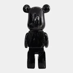 Statues & Sculptures Table Top|Floor Standing^Aero Bear 50cm Black Resin Indoor Sculpture