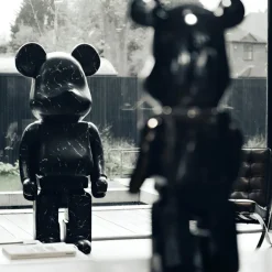 Statues & Sculptures Giant|Floor Standing^Aero Bear 165cm Black Resin Indoor Sculpture