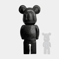 Statues & Sculptures Floor Standing|Animals^Aero Bear 135cm Black Resin Indoor Sculpture