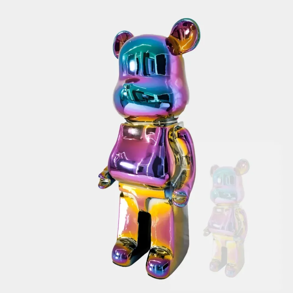 Statues & Sculptures Floor Standing|Animals^Aero Bear 135cm Dynamic Colour Resin Indoor Sculpture