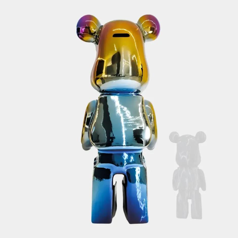 Statues & Sculptures Floor Standing|Animals^Aero Bear 135cm Dynamic Colour Resin Indoor Sculpture