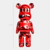 Statues & Sculptures Table Top|Floor Standing^Aero Bear 50cm Red Resin Indoor Sculpture