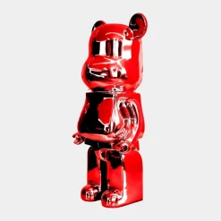 Statues & Sculptures Table Top|Floor Standing^Aero Bear 50cm Red Resin Indoor Sculpture