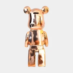 Statues & Sculptures Table Top|Floor Standing^Aero Bear 50cm Rose Gold Resin Indoor Sculpture