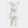 Statues & Sculptures Table Top|Floor Standing^Aero Bear 50cm White Resin Indoor Sculpture