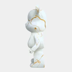 Statues & Sculptures Table Top|Floor Standing^Aero Bear 50cm White Resin Indoor Sculpture
