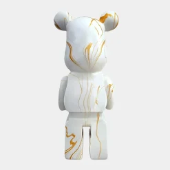 Statues & Sculptures Table Top|Floor Standing^Aero Bear 50cm White Resin Indoor Sculpture