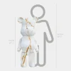 Statues & Sculptures Floor Standing|Animals^Aero Bear 135cm White Resin Indoor Sculpture