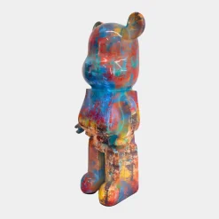 Statues & Sculptures Table Top|Floor Standing^Aero Bear Colourburst 50cm Resin Indoor Sculpture