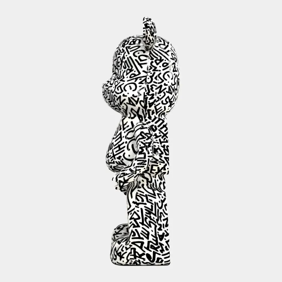 Statues & Sculptures Table Top|Floor Standing^Aero Bear Doodle 50cm Resin Indoor Sculpture