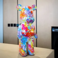 Statues & Sculptures Table Top|Floor Standing^Aero Bear Frenzy 50cm Resin Indoor Sculpture