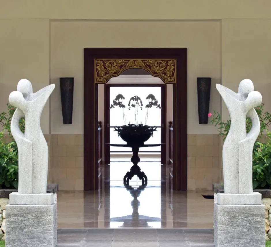 Statues & Sculptures Contemporary^Affection Contemporary Stone Garden Sculpture