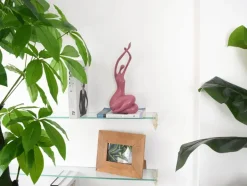 Statues & Sculptures Figurative|Table Top^Awakened Grace 32cm Pink Resin Indoor Sculpture