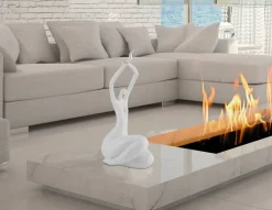 Statues & Sculptures Figurative|Table Top^Awakened Grace 54cm White Resin Indoor Sculpture