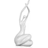 Statues & Sculptures Figurative|Table Top^Awakened Grace 32cm White Resin Indoor Sculpture