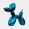 Statues & Sculptures Floor Standing|Balloon Dogs^Balloon Dog 80cm Blue Fibreglass Indoor Sculpture