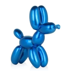 Statues & Sculptures Table Top|Balloon Dogs^Balloon Dog 27cm Blue Resin Indoor Sculpture