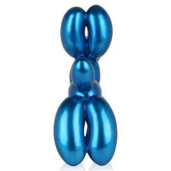 Statues & Sculptures Table Top|Floor Standing^Balloon Dog 46cm Blue Resin Indoor Sculpture