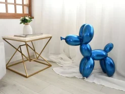 Statues & Sculptures Floor Standing|Balloon Dogs^Balloon Dog 62cm Blue Resin Indoor Sculpture