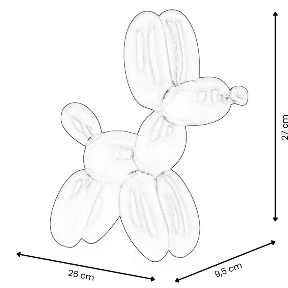 Statues & Sculptures Table Top|Balloon Dogs^Balloon Dog 27cm Chromatic Resin Indoor Sculpture