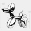 Statues & Sculptures Giant|Floor Standing^Balloon Dog 240cm Chrome Metal Garden Sculpture