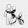 Statues & Sculptures Floor Standing|Balloon Dogs^Balloon Dog 130cm Chrome Metal Garden Sculpture