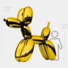 Statues & Sculptures Giant|Floor Standing^Balloon Dog 240cm Gold Fibreglass Indoor Sculpture