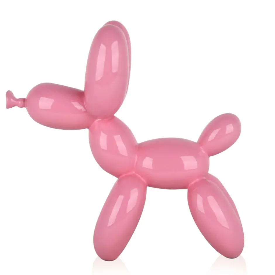 Statues & Sculptures Table Top|Balloon Dogs^Balloon Dog 27cm Pink Resin Indoor Sculpture