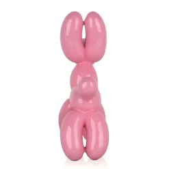 Statues & Sculptures Table Top|Balloon Dogs^Balloon Dog 27cm Pink Resin Indoor Sculpture