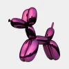 Statues & Sculptures Floor Standing|Balloon Dogs^Balloon Dog 80cm Purple Fibreglass Indoor Sculpture