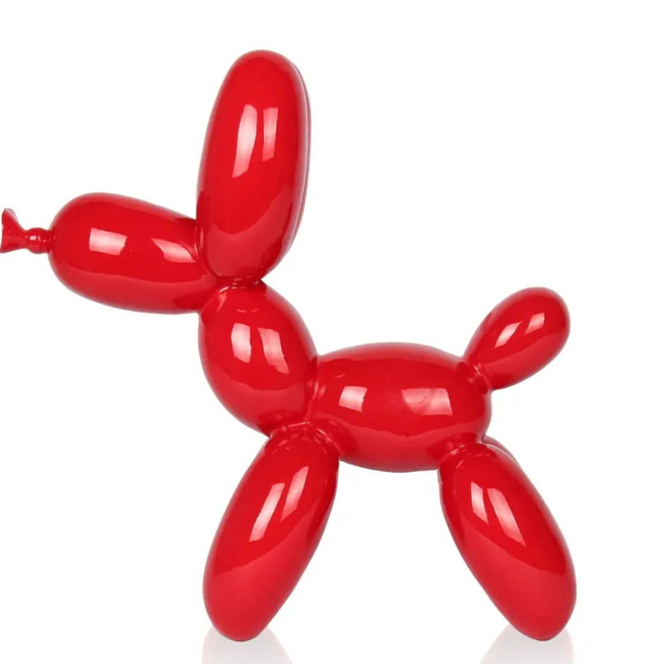 Statues & Sculptures Table Top|Balloon Dogs^Balloon Dog 27cm Rosso Red Resin Indoor Sculpture