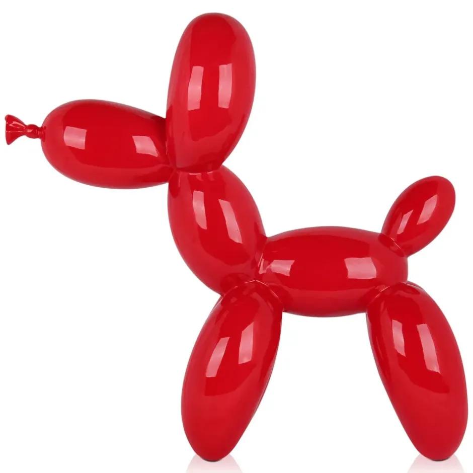 Statues & Sculptures Floor Standing|Balloon Dogs^Balloon Dog 62cm Rosso Red Resin Indoor Sculpture