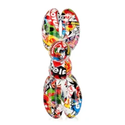 Statues & Sculptures Table Top|Graffiti^Balloon Dog 27cm Street Art Resin Indoor Sculpture