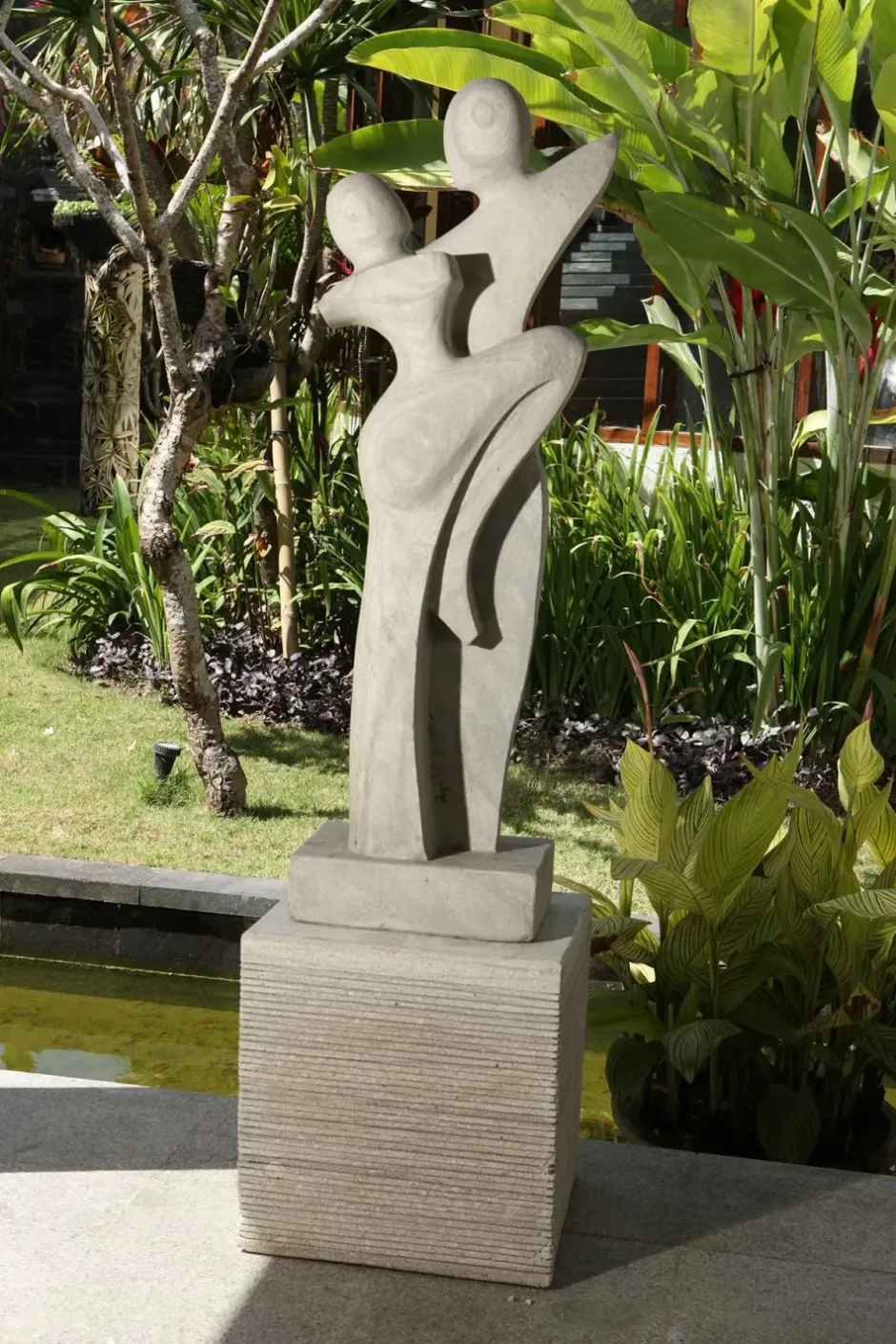 Statues & Sculptures Contemporary^Ballroom Grace Contemporary Stone Garden Sculpture