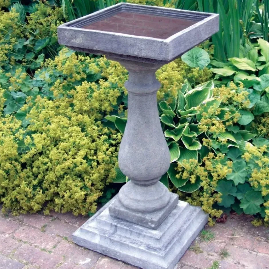 Statues & Sculptures Bird Baths^Baluster 99cm Stone Garden Bird Bath