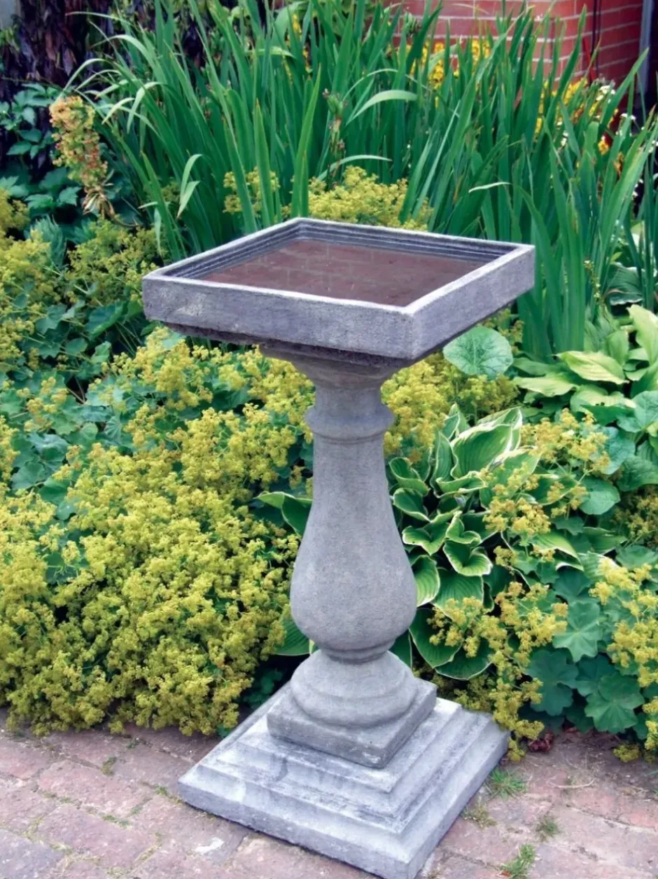 Statues & Sculptures Bird Baths^Baluster 99cm Stone Garden Bird Bath