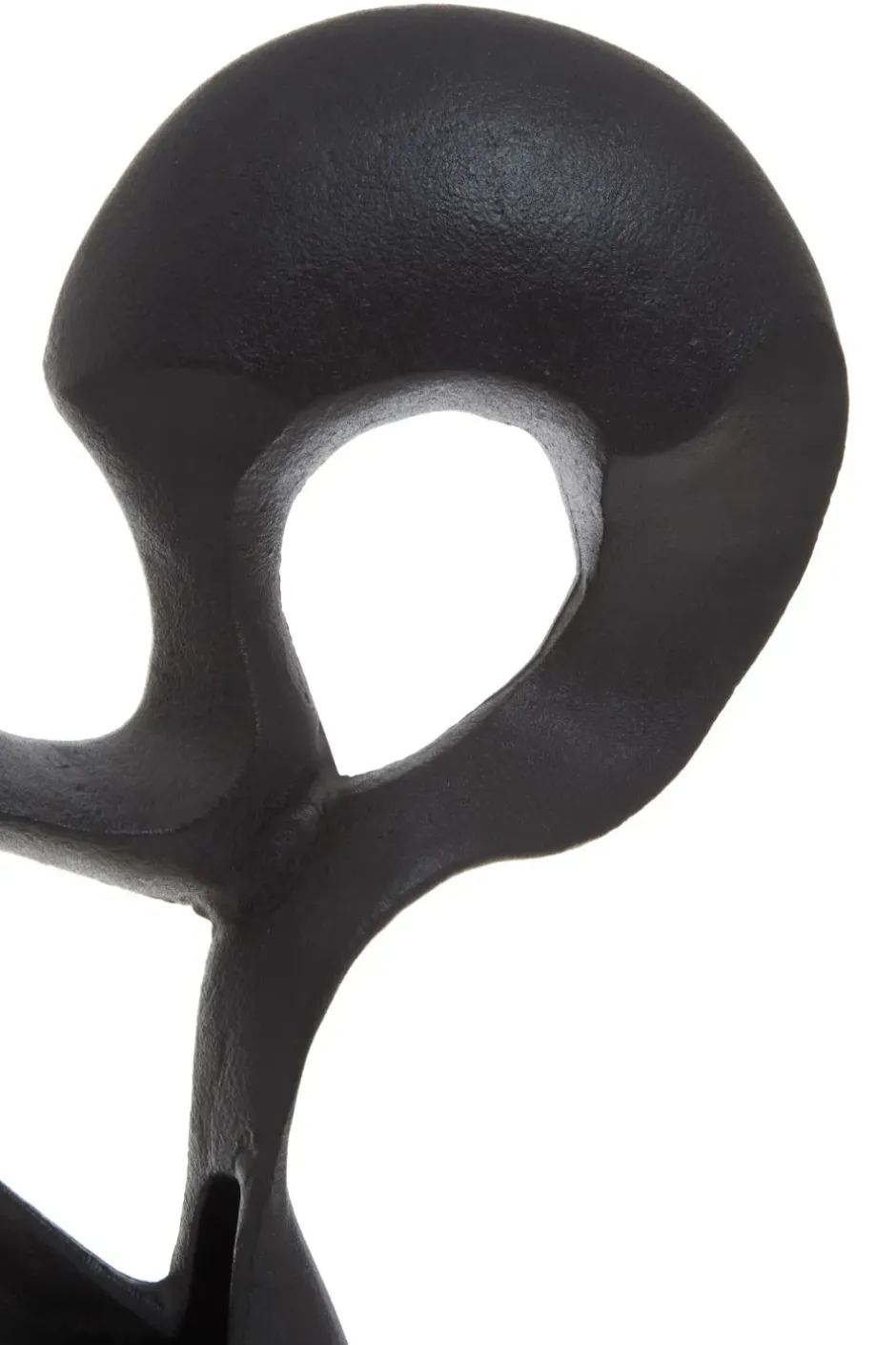 Statues & Sculptures Table Top|Abstract^Black Mirage 52cm Metal Indoor Sculpture