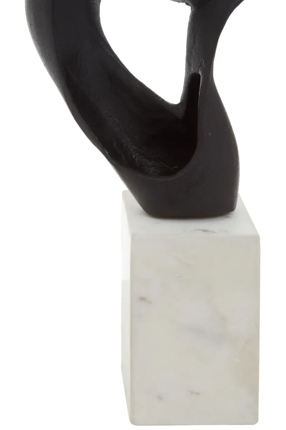 Statues & Sculptures Table Top|Abstract^Black Mirage 52cm Metal Indoor Sculpture
