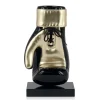 Statues & Sculptures Table Top|Contemporary^Boxing Hero 37cm Black Resin Indoor Sculpture