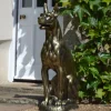 Statues & Sculptures Dogs^Bronson Great Dane Dog Bronze Metal Garden Statue