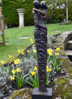 Statues & Sculptures Modern^Bronze Forever Love Modern Statue - 63cm Garden Sculpture