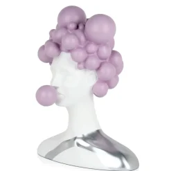 Statues & Sculptures Figurative|Table Top^Bubble Bliss 47cm Lilac Resin Indoor Sculpture