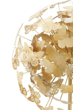 Statues & Sculptures Table Top|Abstract^Butterfly Mirage 64cm Gold Metal Indoor Sculpture