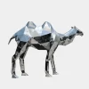 Statues & Sculptures Wildlife|Contemporary^Camel 161cm Geometric Metal Garden Sculpture