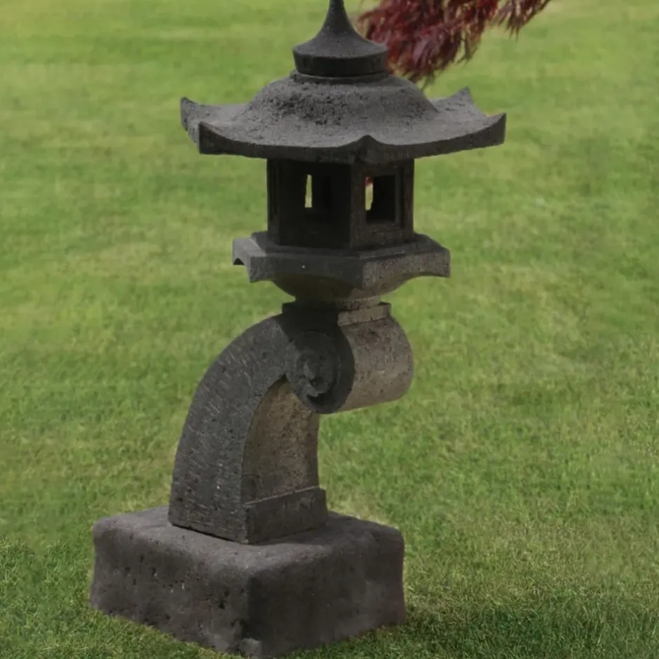 Statues & Sculptures Pagodas^Cantilever Japanese Pagoda Stone Garden Ornament