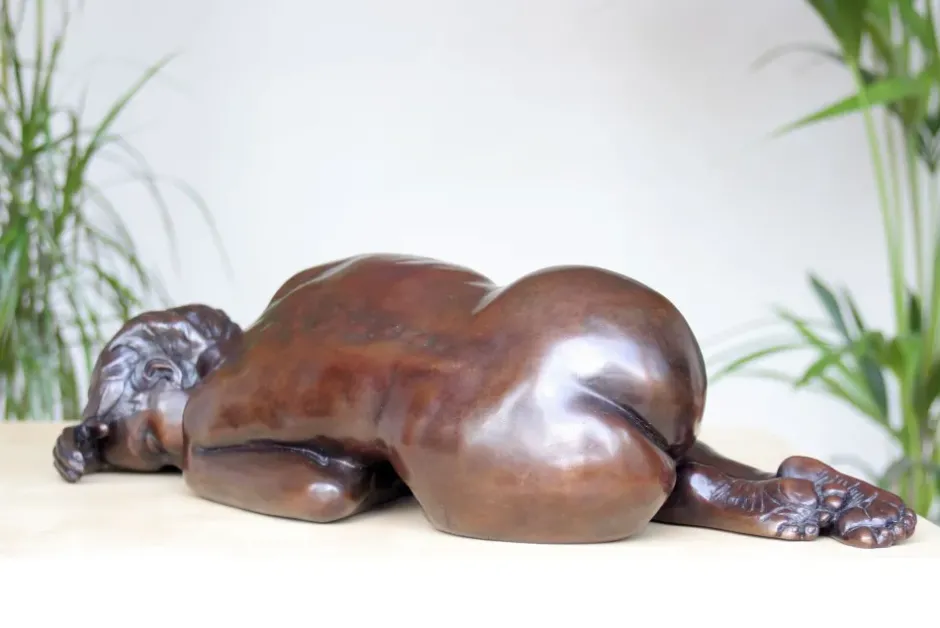 Statues & Sculptures Figurative|Table Top^Caterina I Figurine Bronze Indoor Sculpture
