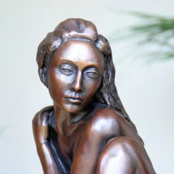 Statues & Sculptures Figurative|Table Top^Caterina II Figurine Bronze Indoor Sculpture