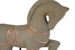Statues & Sculptures Table Top|Animals^Celestial Horse 40cm Wood Indoor Sculpture