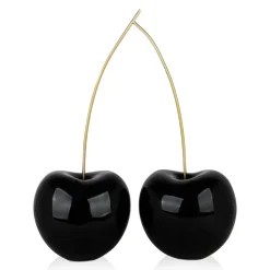 Statues & Sculptures Table Top|Contemporary^Cherry Fusion 55cm Black Resin Indoor Sculpture